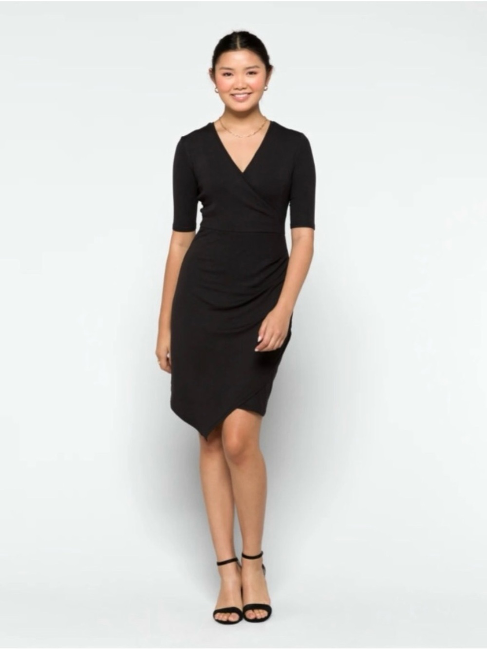 Black Wrap Dress